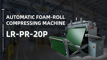 LR RP 20P Foam Packing Machine Foam mattress machine Foam Roll Compression Machine
