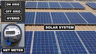 ON GRID or OFF GRID and HYBRID SOLAR SYSTEM in Telugu By Vamsi screenshot 4
