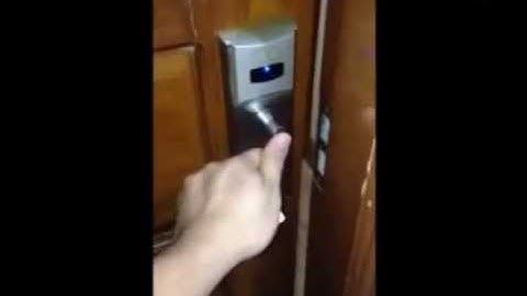 Hotel keycard lockset system demo