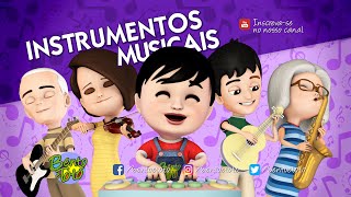 Bento e Totó - Instrumentos Musicais (Desenho Infantil)