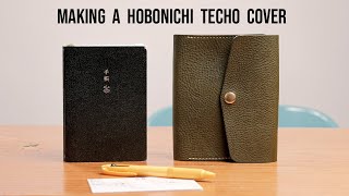 Making a Leather Notebook Cover