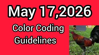 May 17,2026 Color Coding Guidelines 