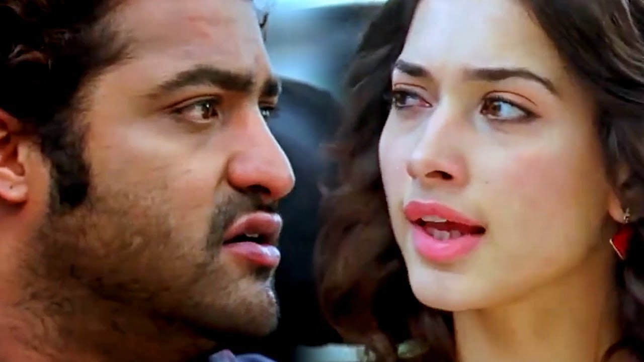 तमन्ना को जूनियर एनटीआर का बिहैवियर अच्छा नहीं लग रहा l Mar Mitenge Movie Best Sce