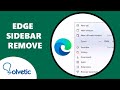 EDGE SIDEBAR REMOVE | Edge Sidebar Disable