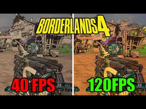 HOW TO GET MORE FPS IN BORDERLANDS 4 | BEST GRAPHICS SETTINGS PC