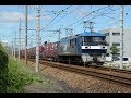 EJP070982 Japanese freight train electric locomotive EF210-6 Kakegawa Japan Güterzug 電気機関車 貨物列車 掛川