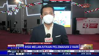 IHSG Rabu (23/12) Ditutup di Zona Merah, Melemah 0,24 Persen