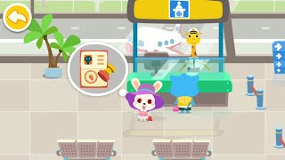 Baby Panda's Airport | BabyBus Kids Games #219 screenshot 4
