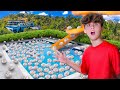 I Filled My Entire Pool With Soccer Balls! *Crazy*