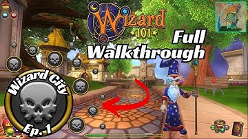Full-Game Death Walkthrough, "Deadly Beginnings", Ep. 1 - Wizard101