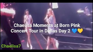 Chaelisa cold war @ Blackpink's Born Pink Concert in Dallas Day 2.