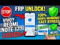 Redmi Note 7 frp bypass with computer Android version 2025