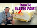 HOW TO Blend Paint On A Car or Truck - Automotive Painting Tech Tips And Tricks
