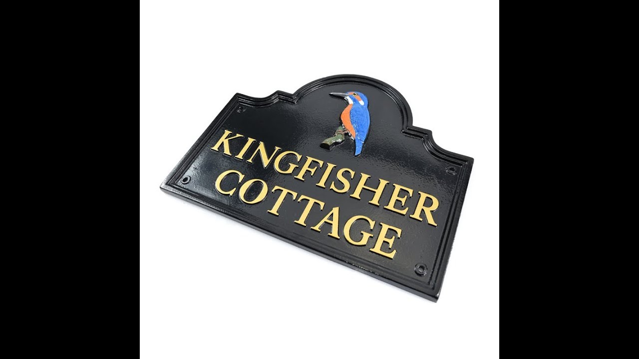 Westminster Bespoke House Name Sign - Code J2327 - www.castinstyle.co.uk