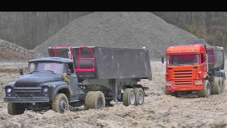 Russian Zil 130 4x4 / Amazing RC Truck AWD and Little Power