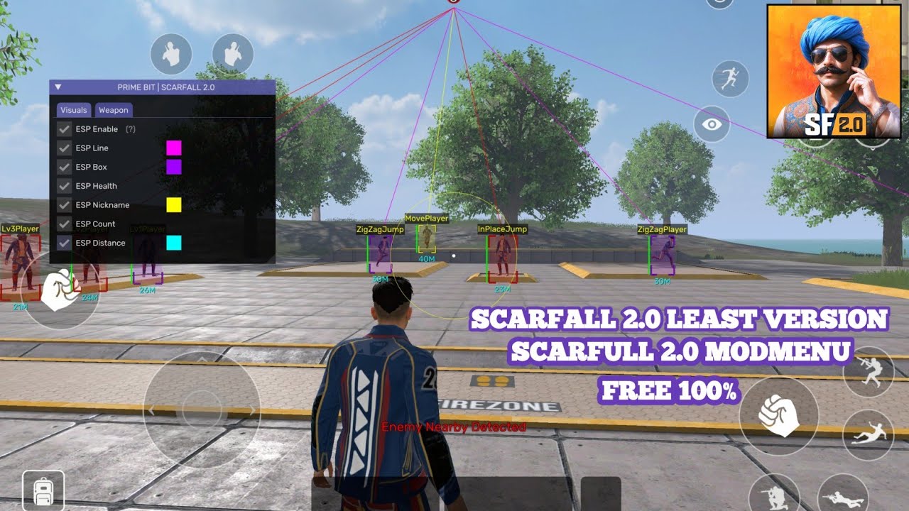 SCARFALL 2.0 - SILENT AIM - FULL SAFE MAIN ACCOUNT - FREE TRAIL