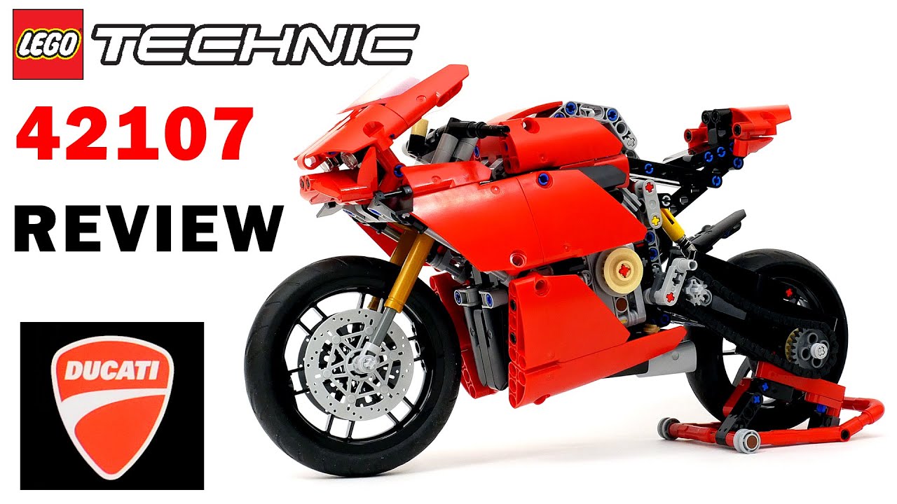 LEGO® Technic 42107 Ducati Panigale V4 R, Maquette Moto GP