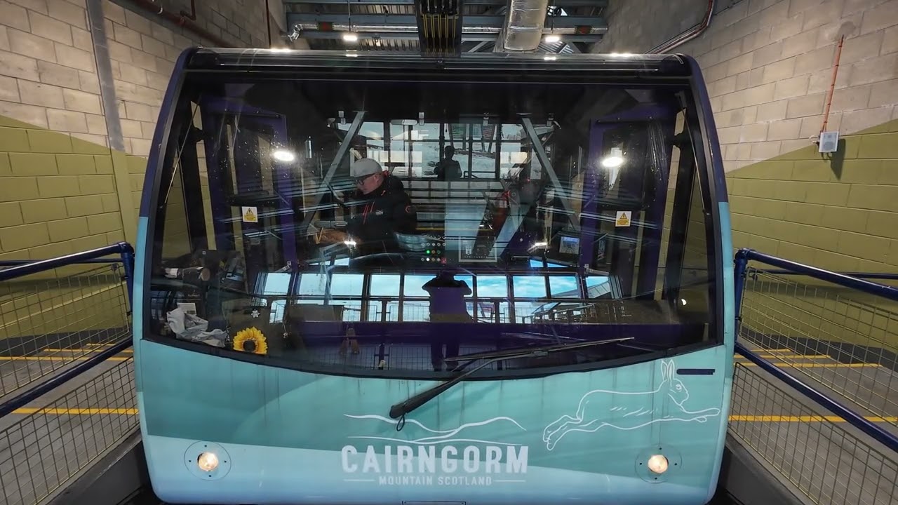 [Front View] Cairngorm Mountain Railway Base ⇄ Ptarmigan / Top【前面展望】