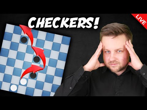 CHECKERS! ⚪ LET'S PLAY AND LEARN! ⚫ @lidraughts.org - YouTube