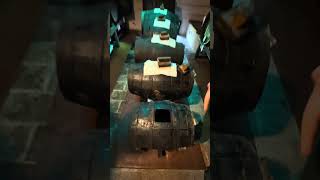 Balsamico barrels in Munari attic