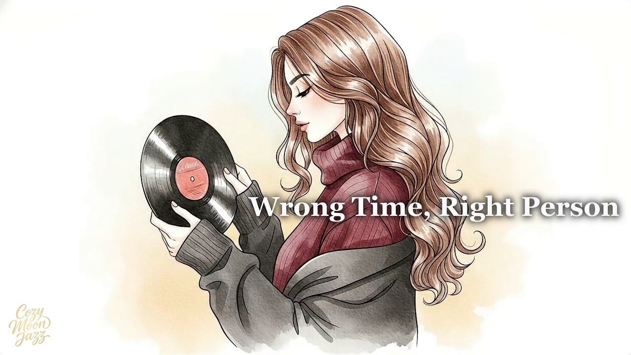 Wrong Time, Right Person 💔 Soft Jazz Ballads | Cozy Moon Jazz (40min)