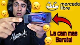 la WEBCAM más BARATA de MERCADOLIBRE *¨SORPRENDE*