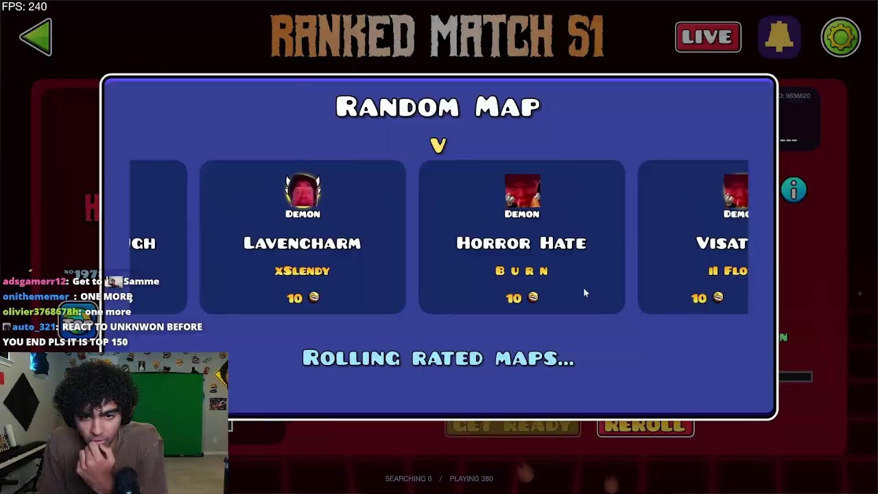 🔴GEOMETRY DASH VERSUS MODE🔴