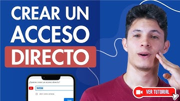 Cómo CREAR un ACCESO DIRECTO de YOUTUBE en el Escritorio de Windows 11/10 | 💻 Usando Google Chrome