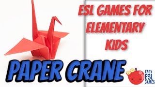 ESL Games For Elementary Kids | Paper Crane - Videos For Teachers screenshot 4
