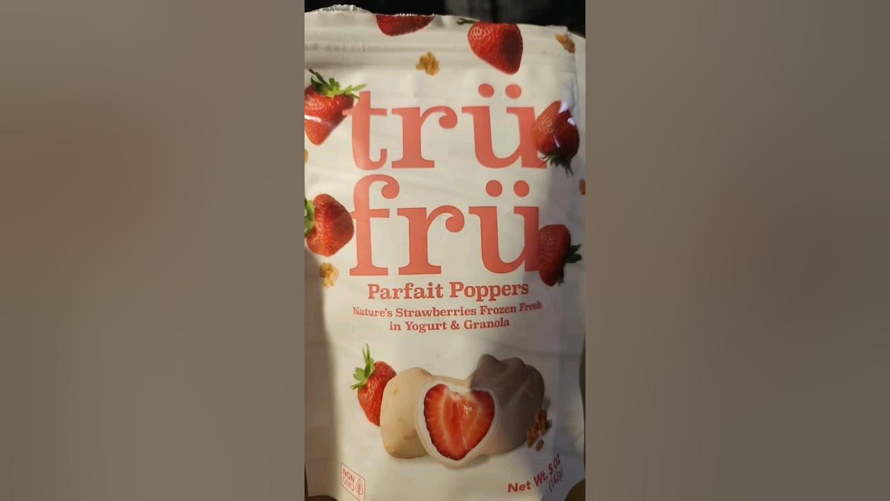🔥Tru Fru Parfait Poppers Are A Nice Snack! YouTube
