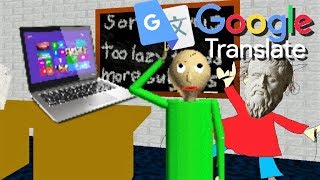 BALDI'S BASICS GOOGLE TRANSLATED EDITION