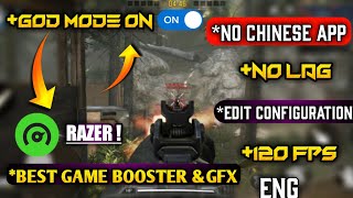 BEST GAME BOOSTER AND GFX TOOL FOR CODM. NO CHINESE APP. RAZER GAME BOOSTER & GFX TOOL FOR CODM. ⚡⚡ screenshot 4