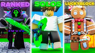 I WON in EVERY Roblox Bedwars Gamemode