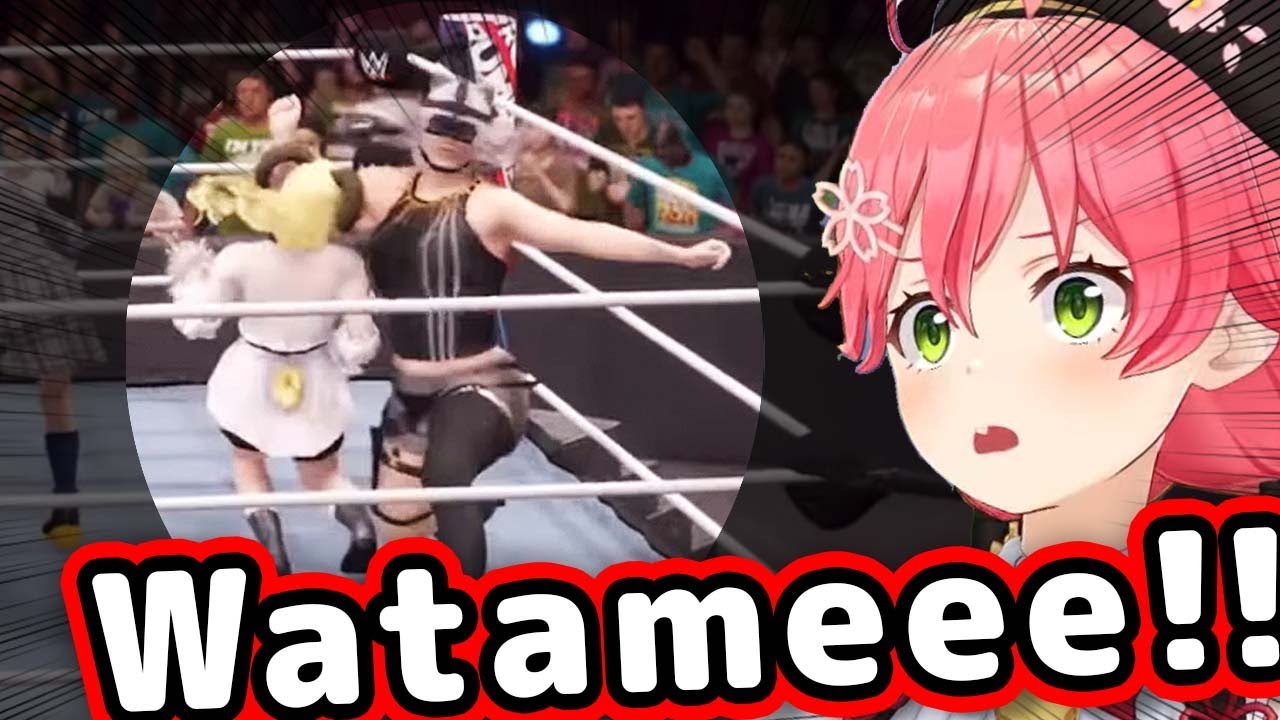 Watame Gets Clotheslined By Botan Who Shows No Mercy 【ENG Sub/Hololive】