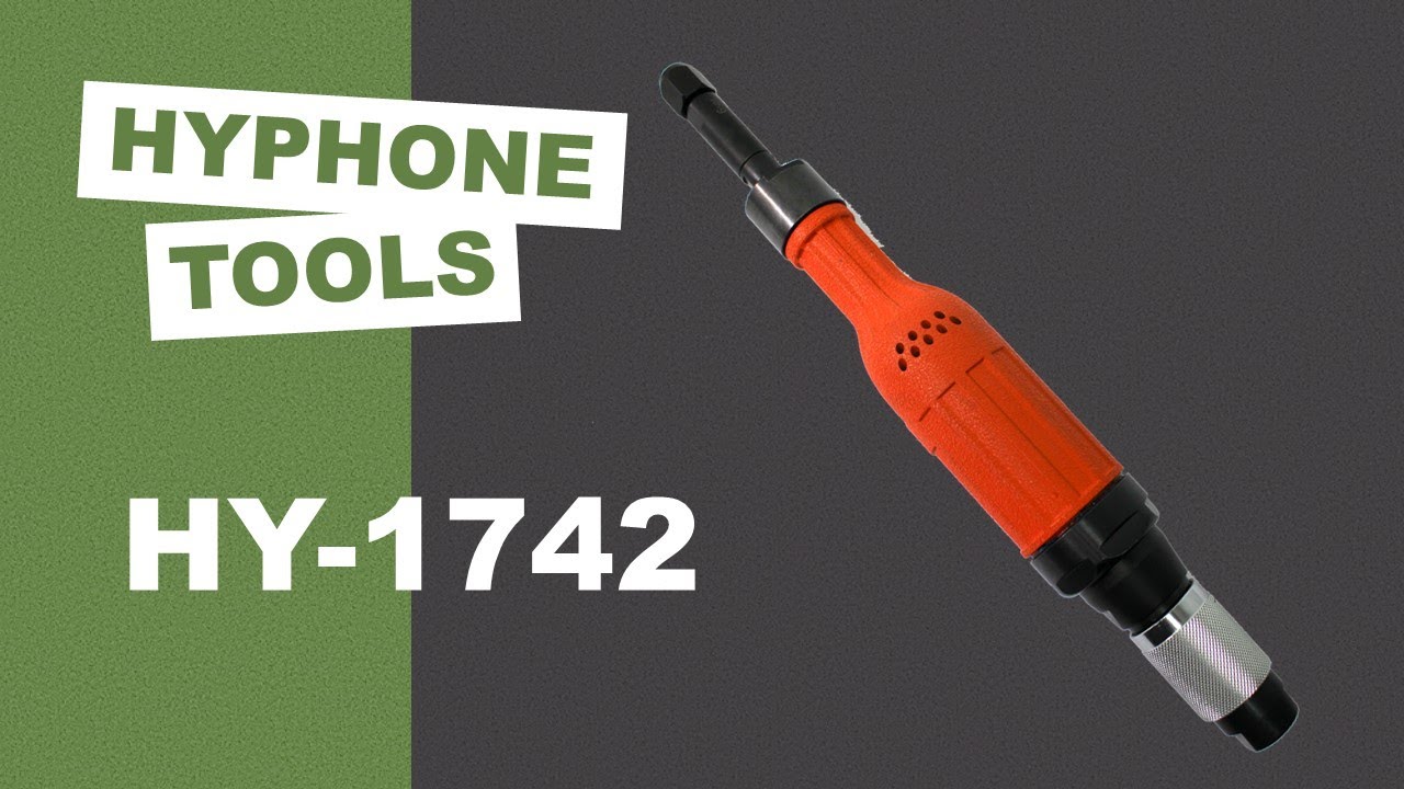 6mm air die grinder-Power and Light weight for better productivity 【HYPHONE_HY1742】