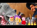 CUENTO EL LOBO Y LAS 7 CABRITAS con tus personajes favoritos! RECOPILACIÓN!