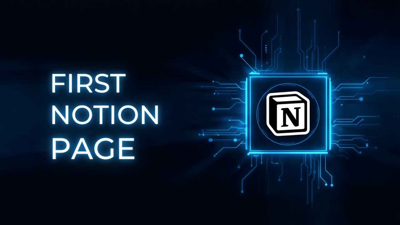 How to create your first page in Notion