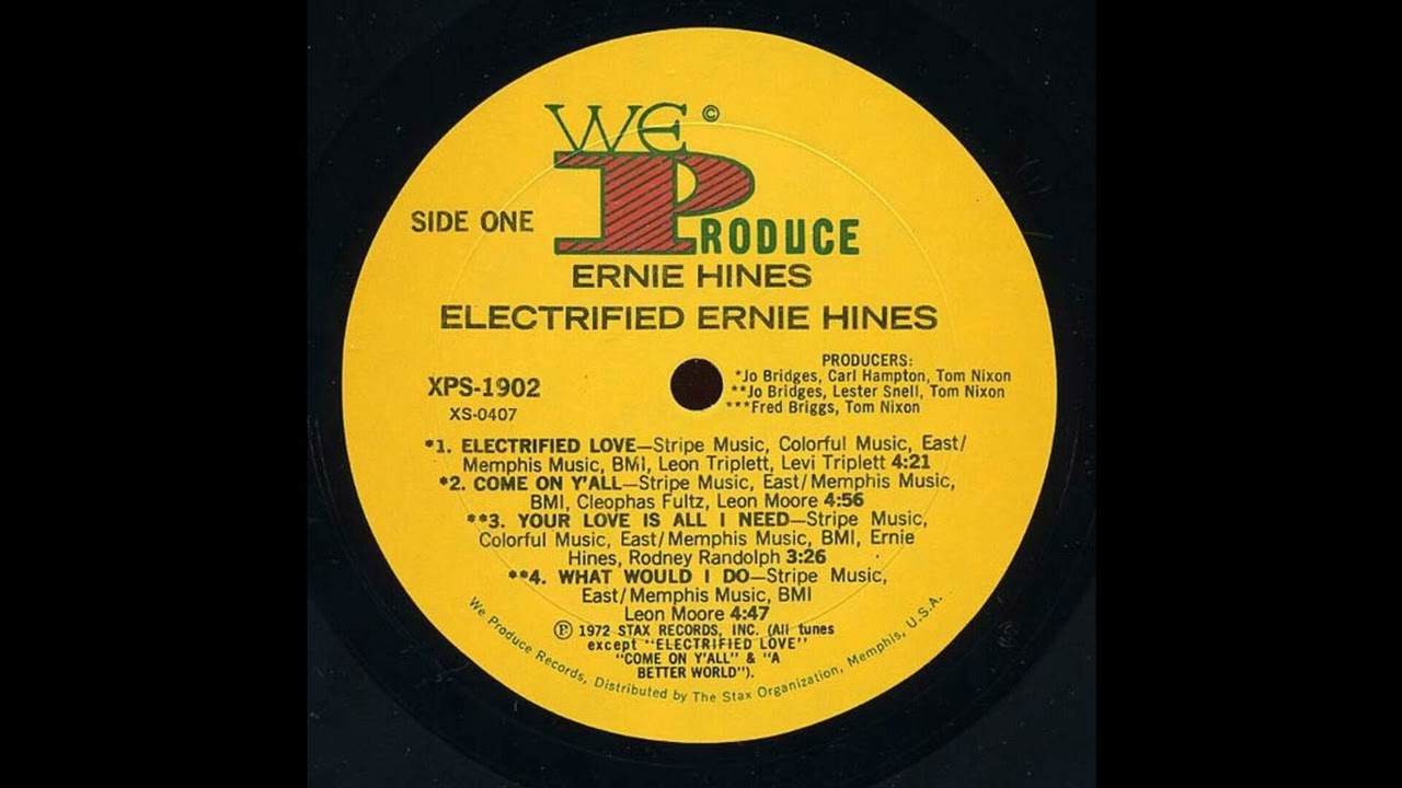 Ernie Hines - Electrified Love [SOUL] - YouTube