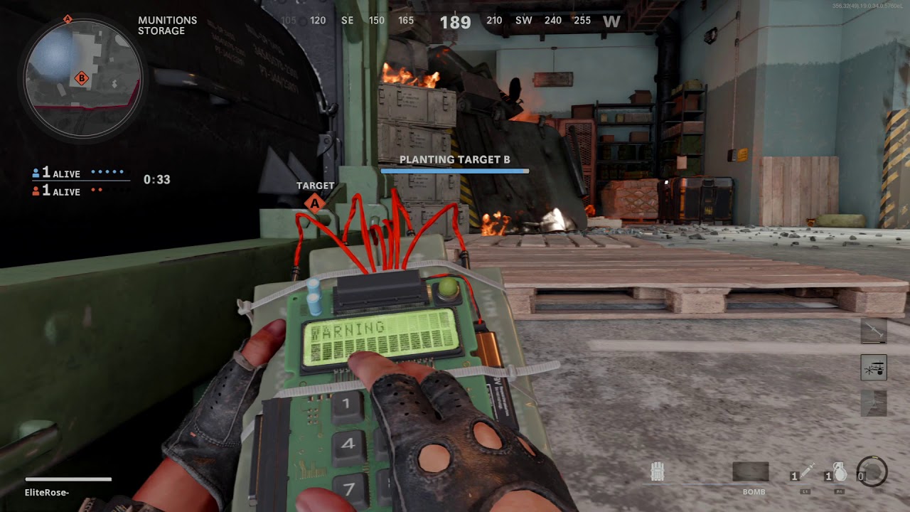 1v6 ace search and destroy cold war