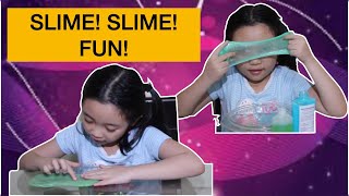 Sofia Kristen educational Slime Mixing How to Learn Colors Guide in Combining different colors