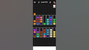 Ball Sort   Level 9721