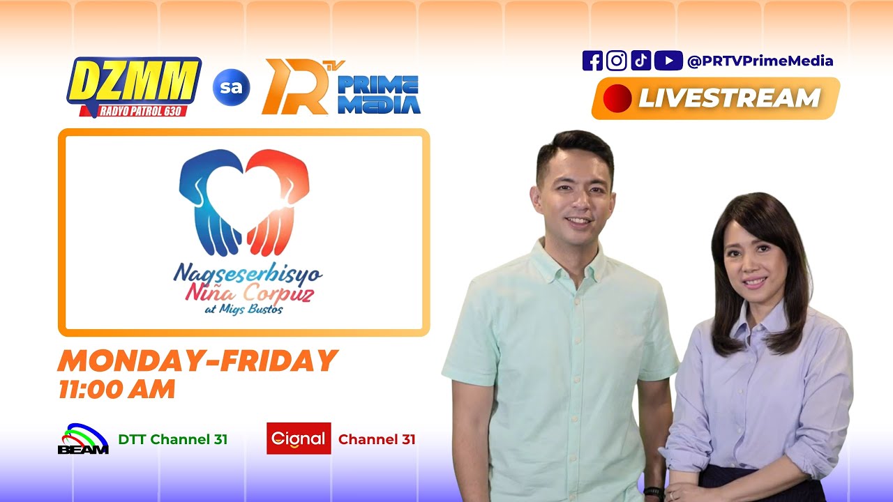NAGSESERBISYO NIÑA CORPUZ AT MIGS BUSTOS | MARCH 06, 2026 | DZMM sa PRTV Prime Media
