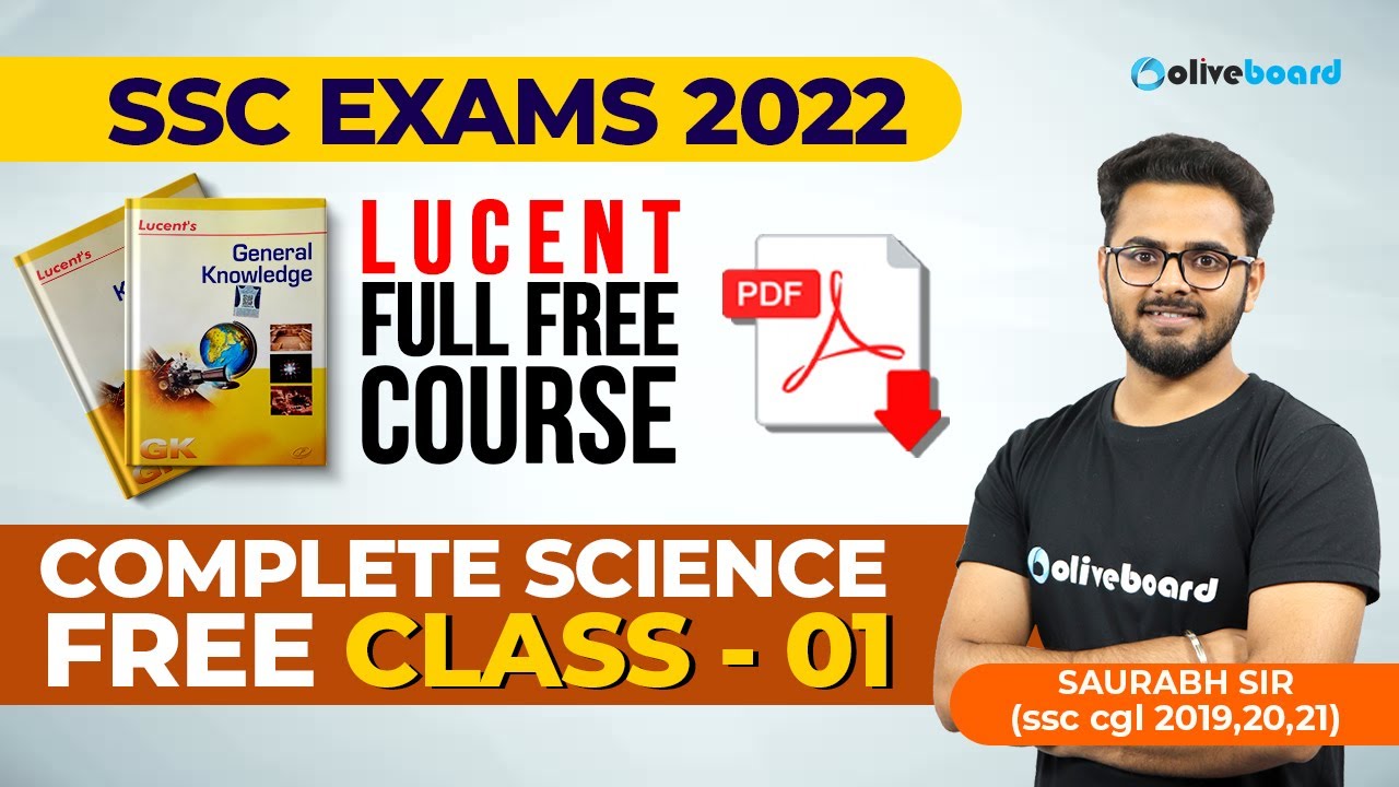 Complete Lucent | Complete Lucent Free Science Course | Class 1 | By ...
