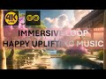 Immersive happy music for 1 hour