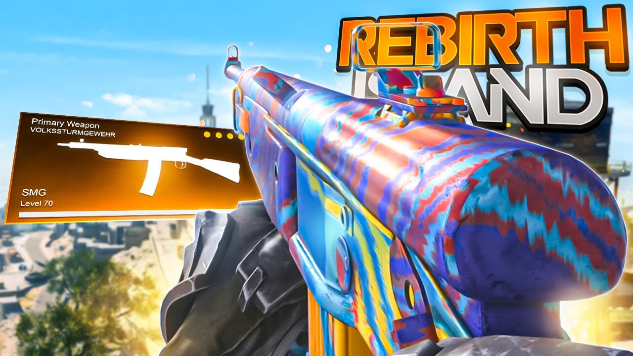 my NEW VOLK CLASS SETUP is AMAZING on Rebirth Island Warzone!