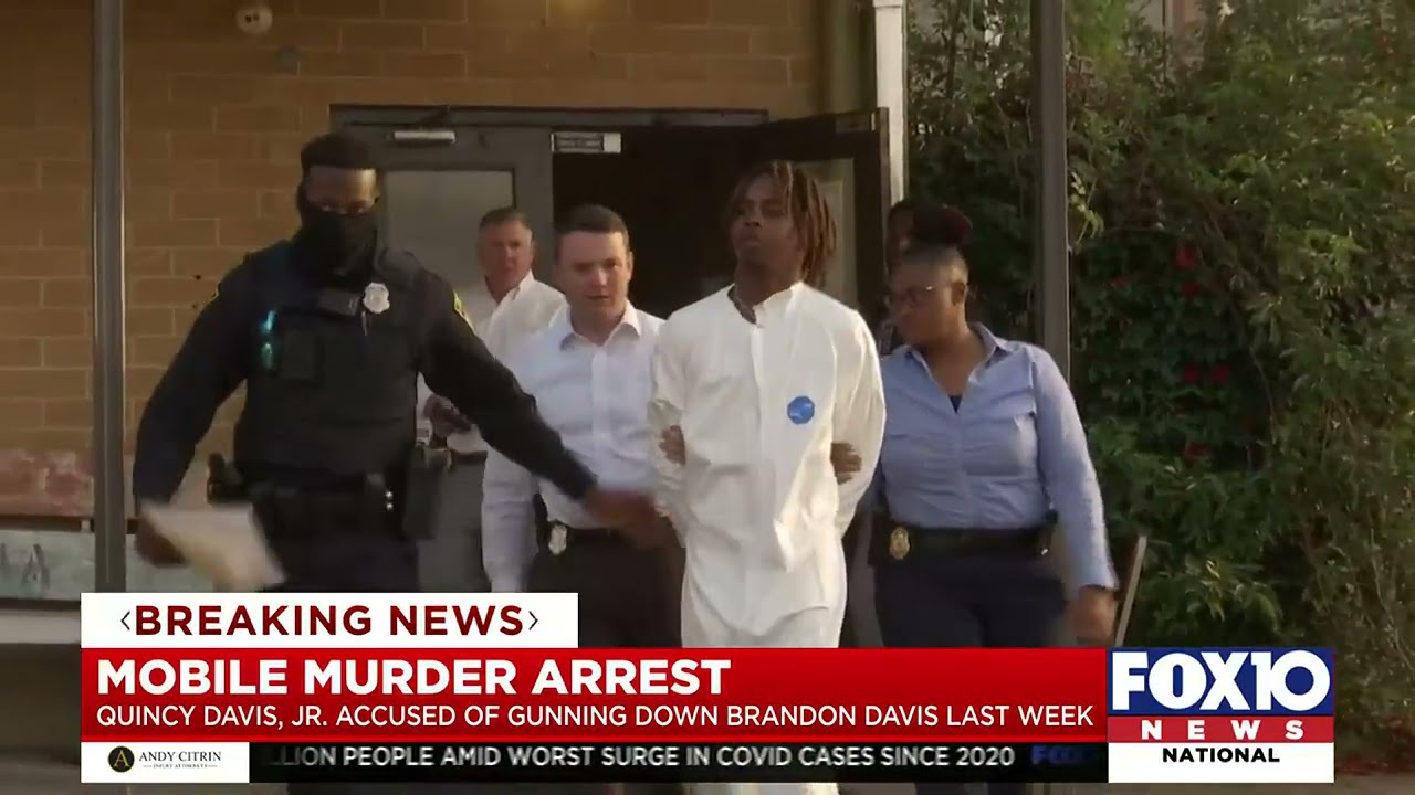 Quincy Davis Jr charged with killing Brandon Davis YouTube
