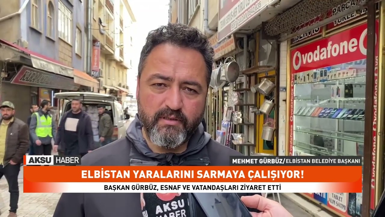 Elbistan Yaralarını Sarmaya Çalışıyor!