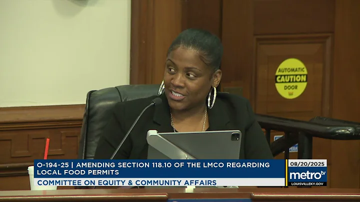 Gavel to Gavel- Equity Committee Meeting held on August 20, 2025