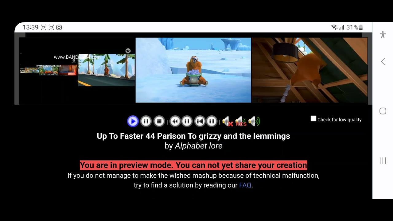 Up To Faster 44 Parison To Grizzy And The Lemmings