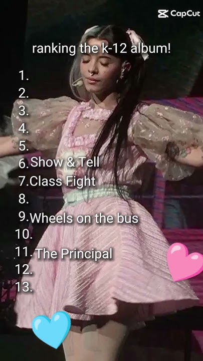 Ranking the k-12 album - YouTube